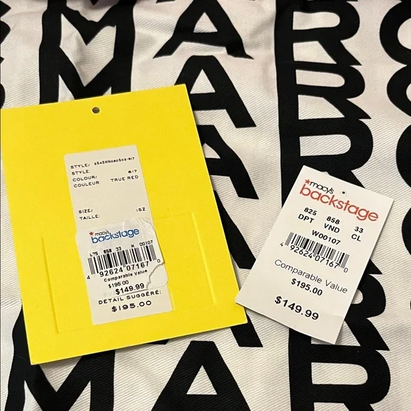 Marc Jacobs Red Pebbled Leather Mini Bag Crossbody - Picture 2 of 8